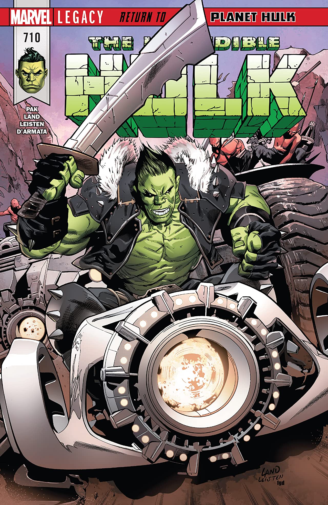 Incredible Hulk #710 cover