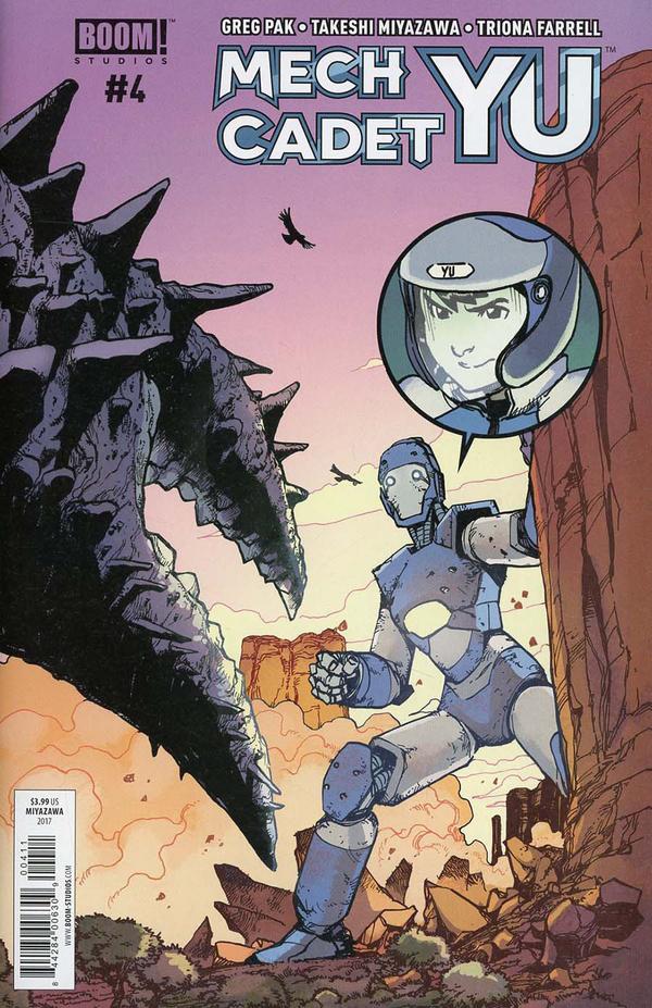 Mech Cadet Yu #4 cover