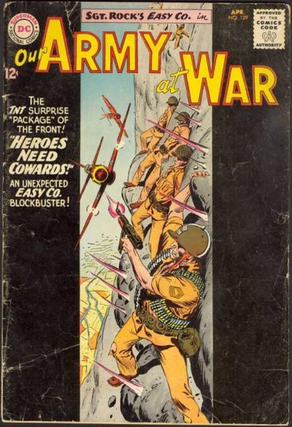 Our Army at War #129 cover