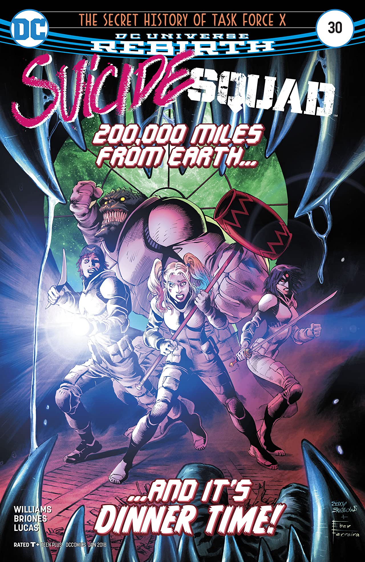 Suicide Squad #30 cover