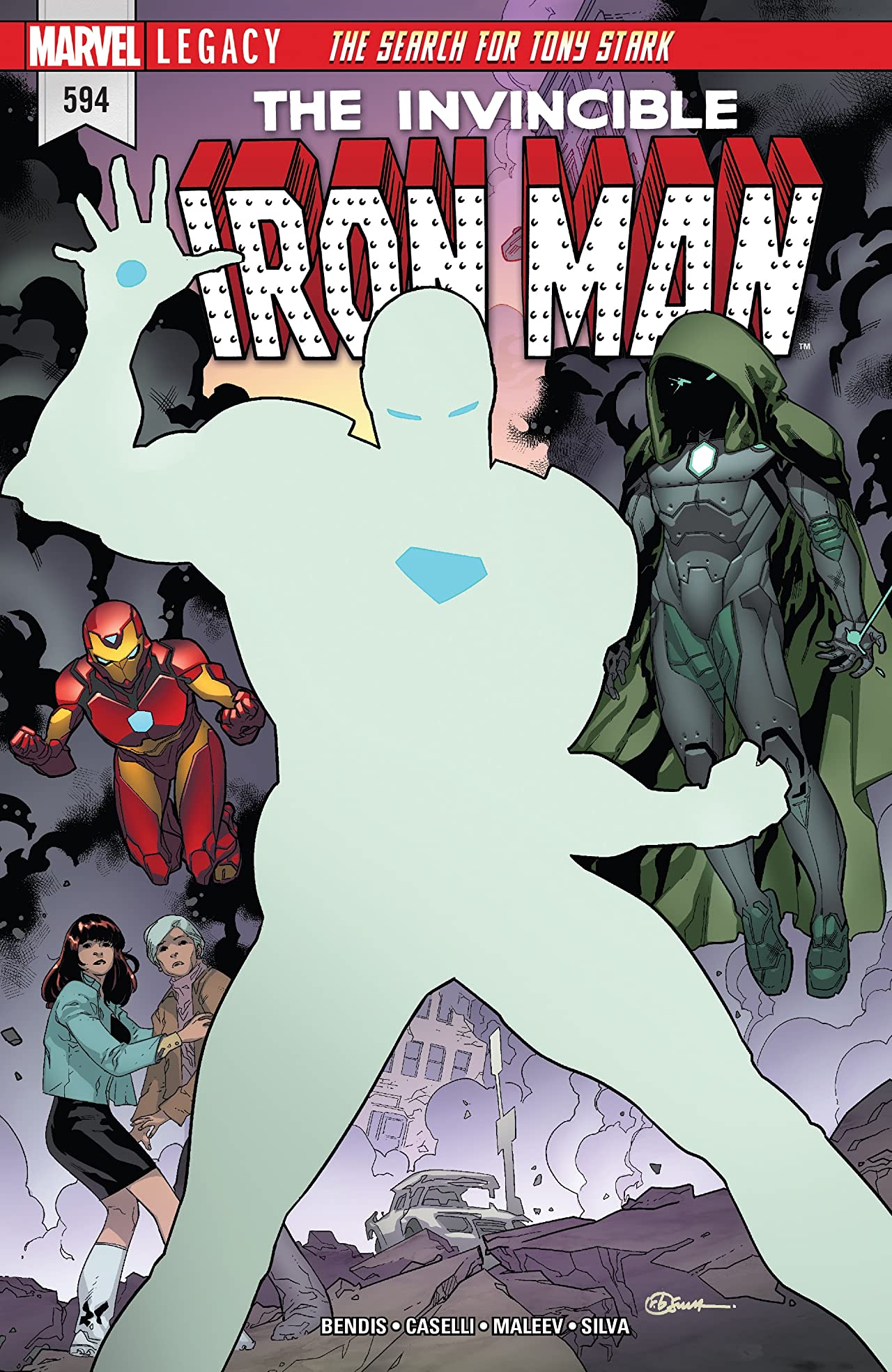 Invincible Iron Man #594 cover