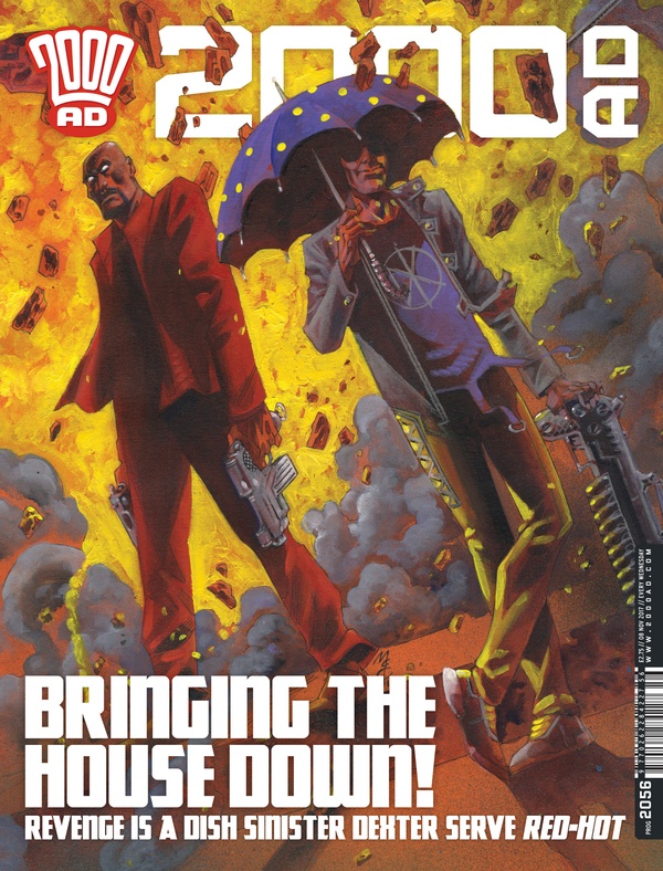 2000 AD #2056 cover