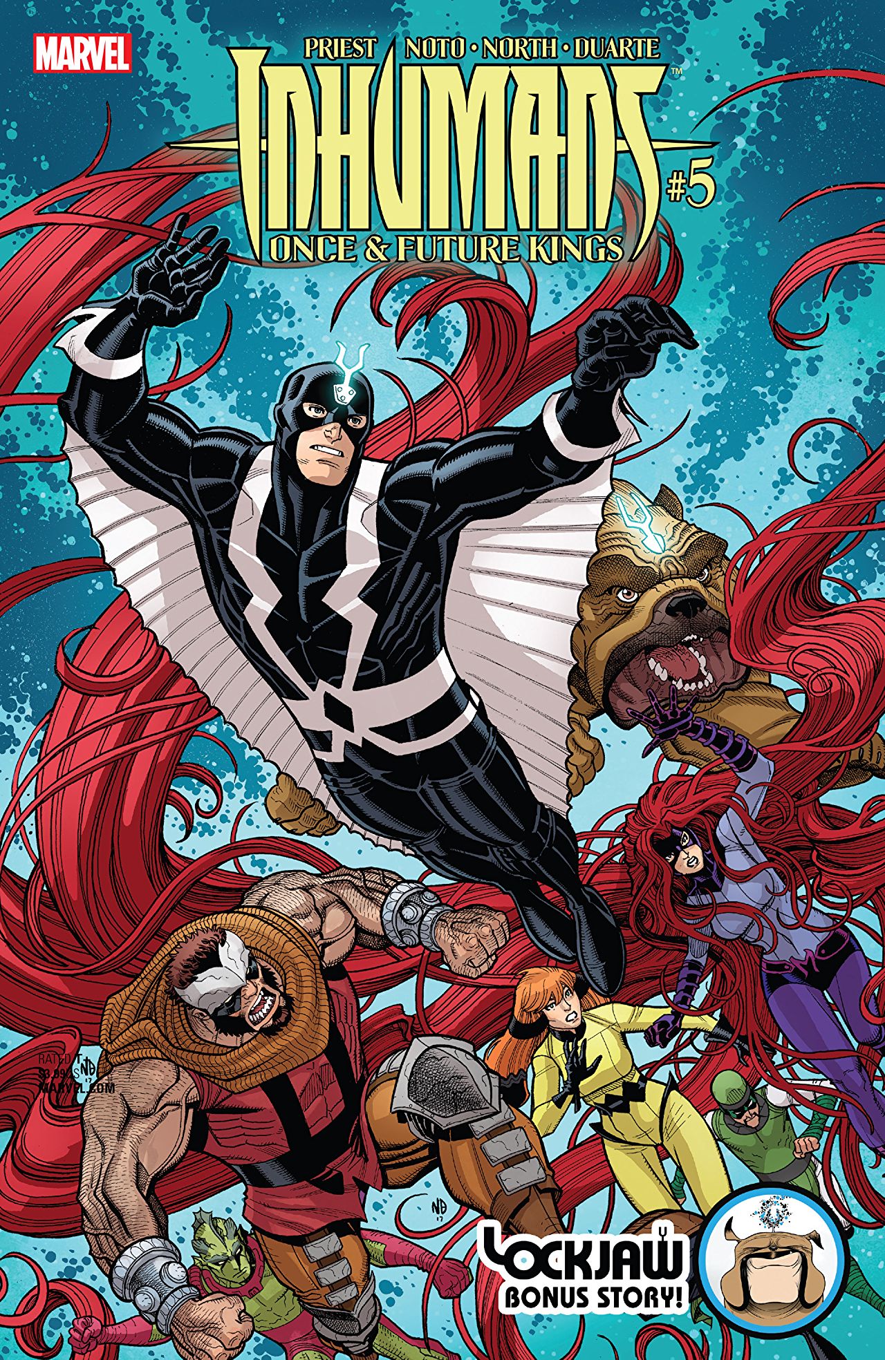 Inhumans: Once and Future Kings #5 cover