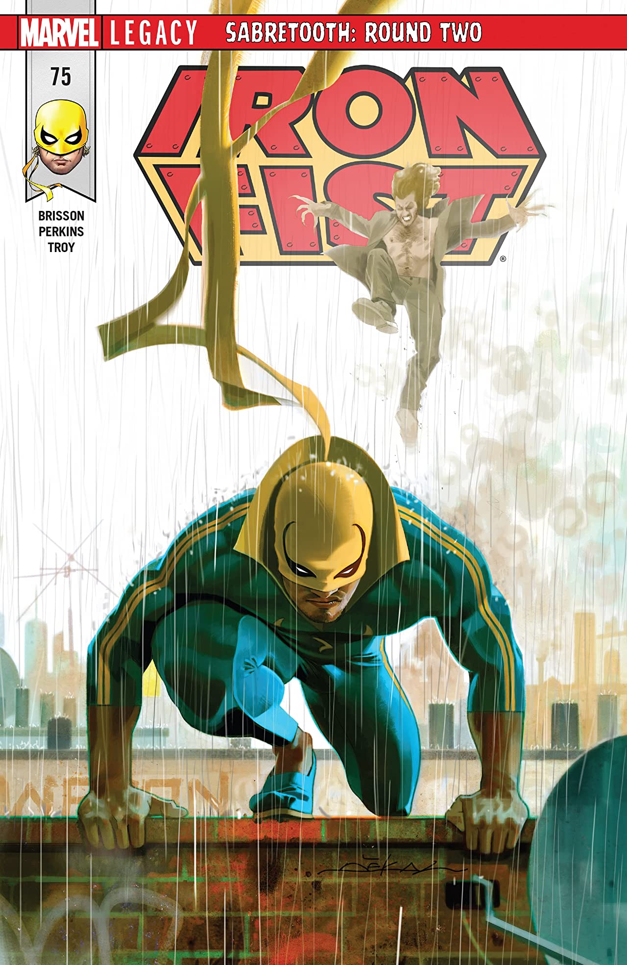 Iron Fist #75 cover