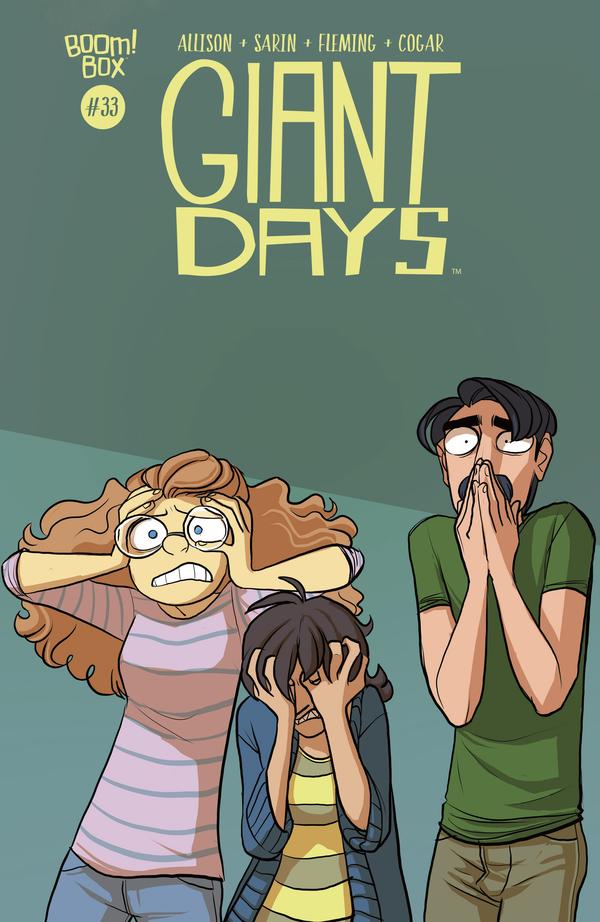 Giant Days #33 cover