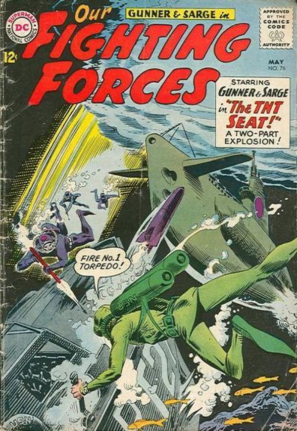 Our Fighting Forces #76 cover