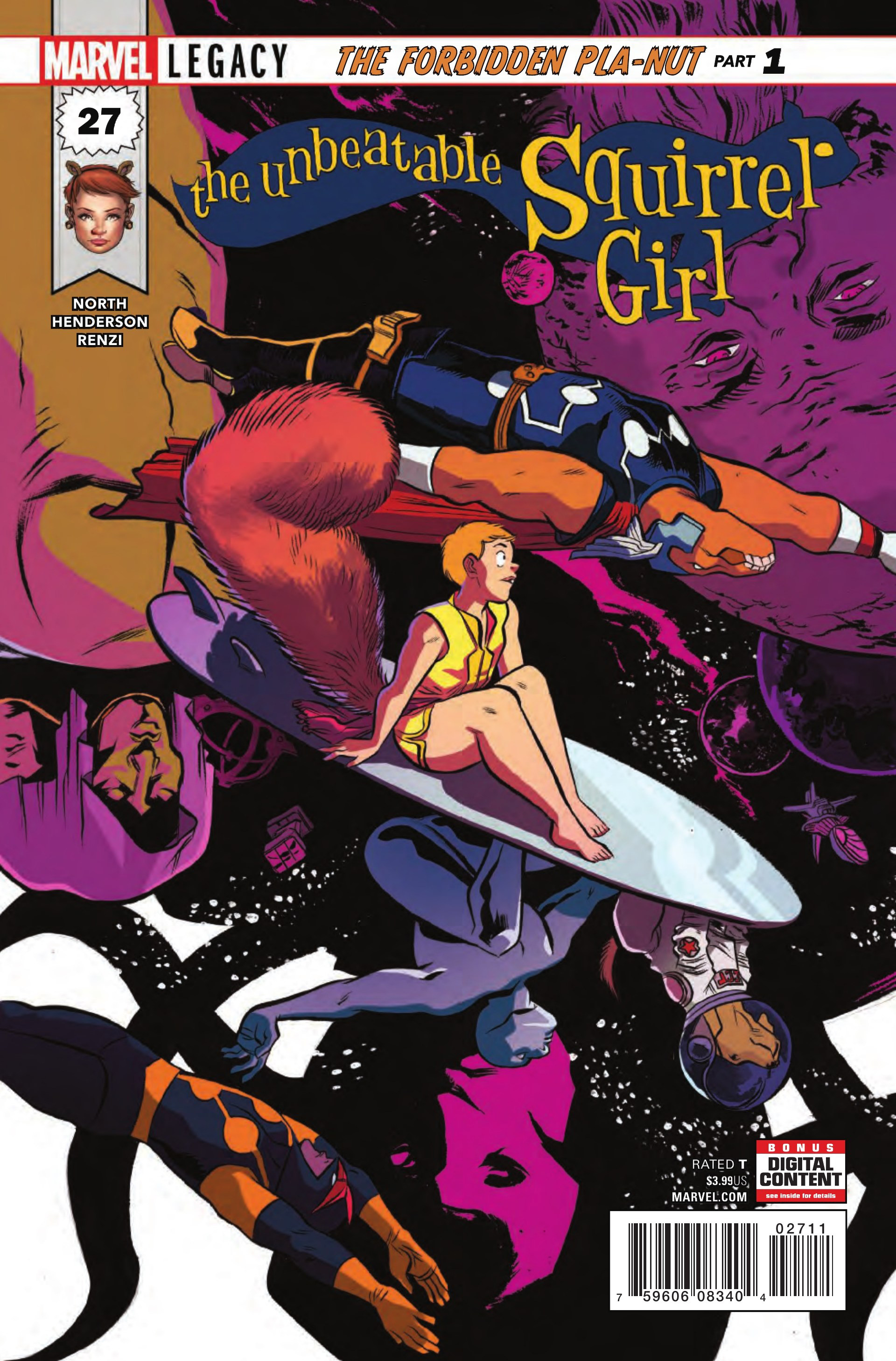 The Unbeatable Squirrel Girl #27 cover