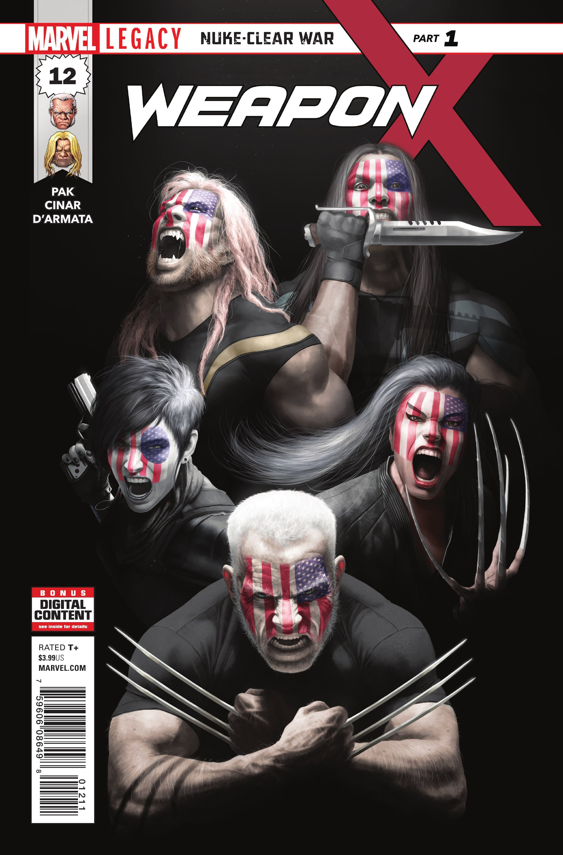 Weapon X #12 cover