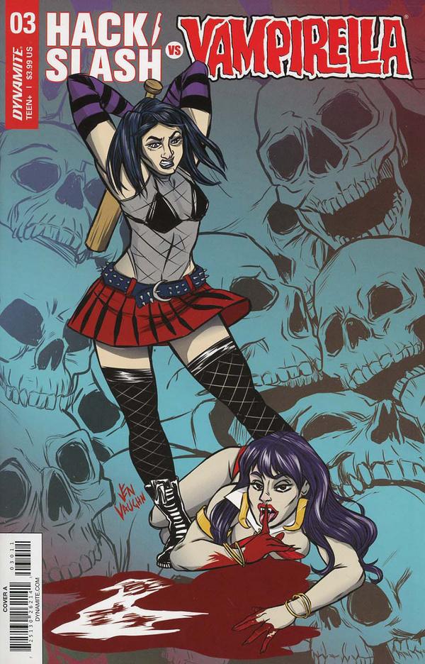 Hack/Slash vs. Vampirella #3 cover