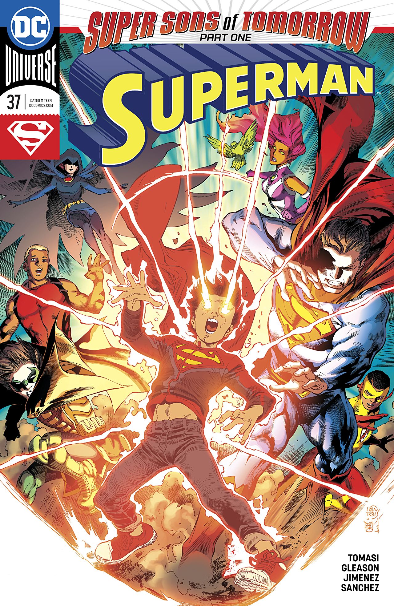 Superman #37 cover