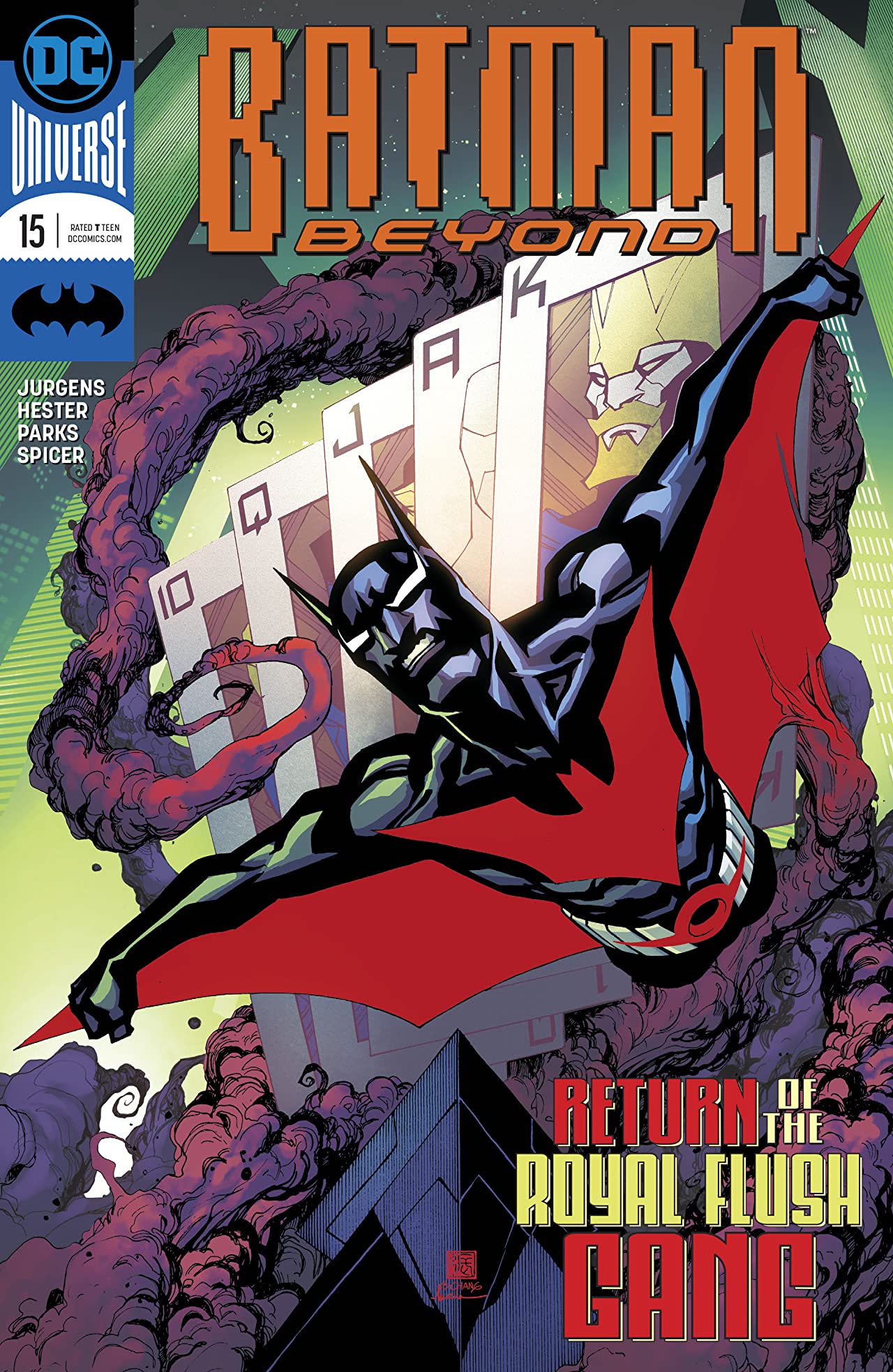 Batman Beyond #15 cover
