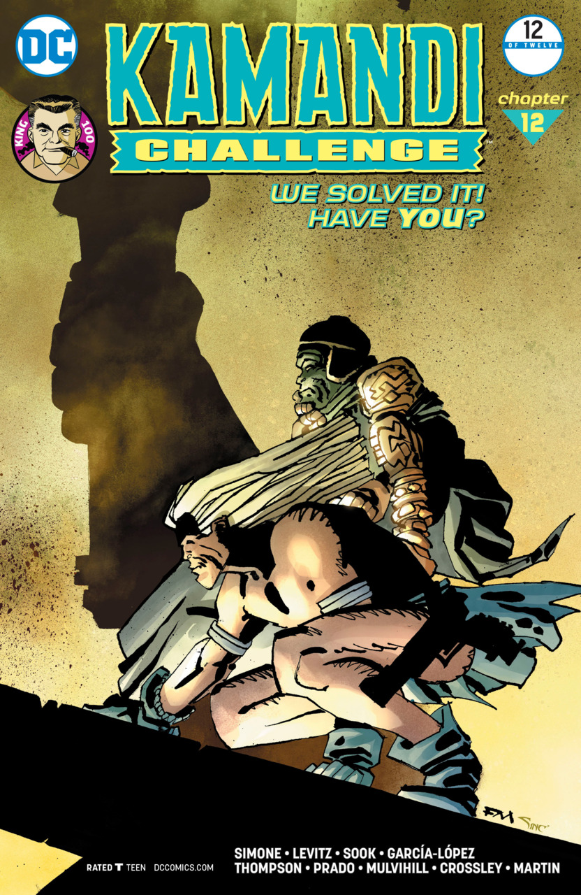 The Kamandi Challenge #12 cover