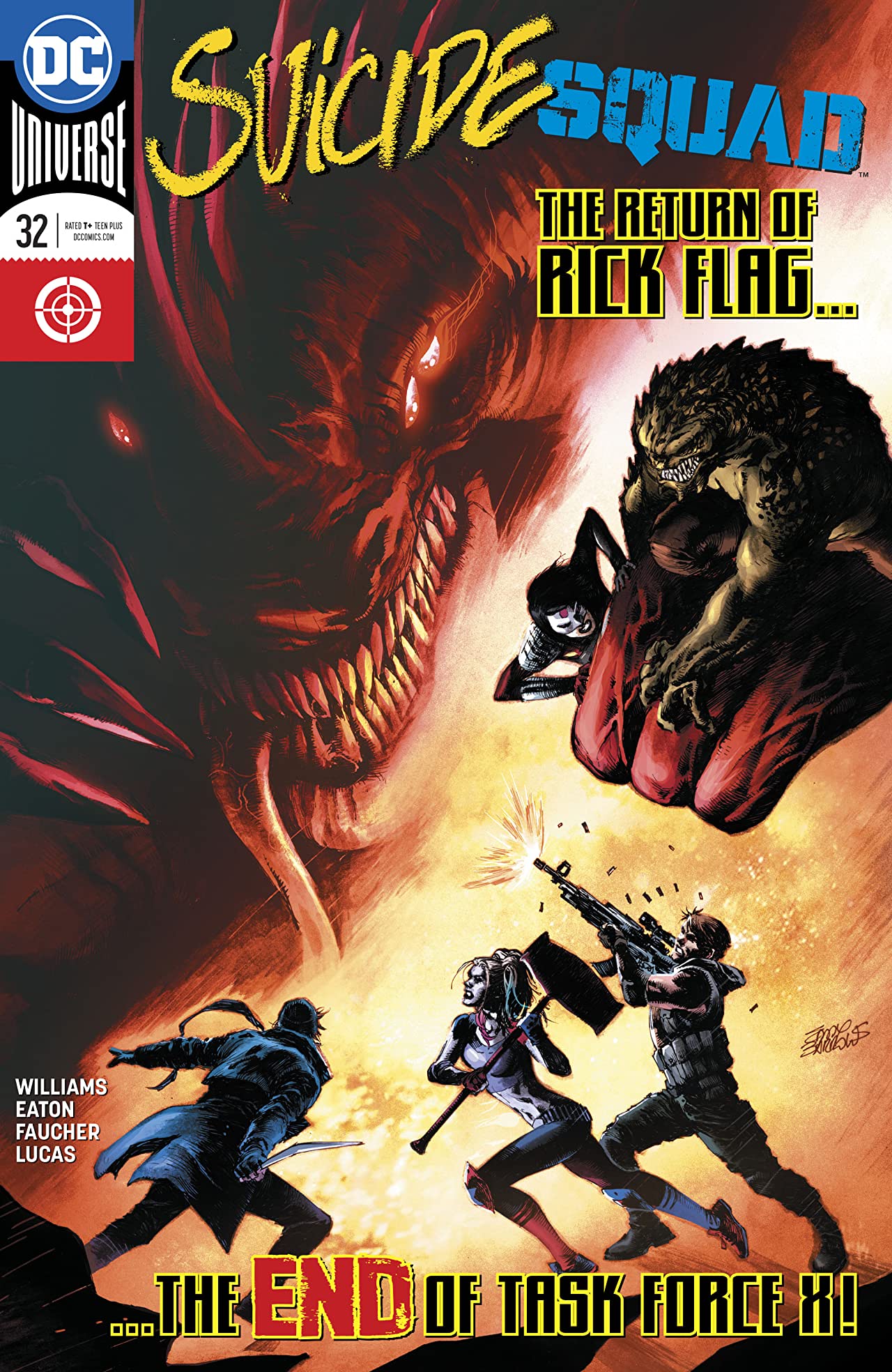 Suicide Squad #32 cover