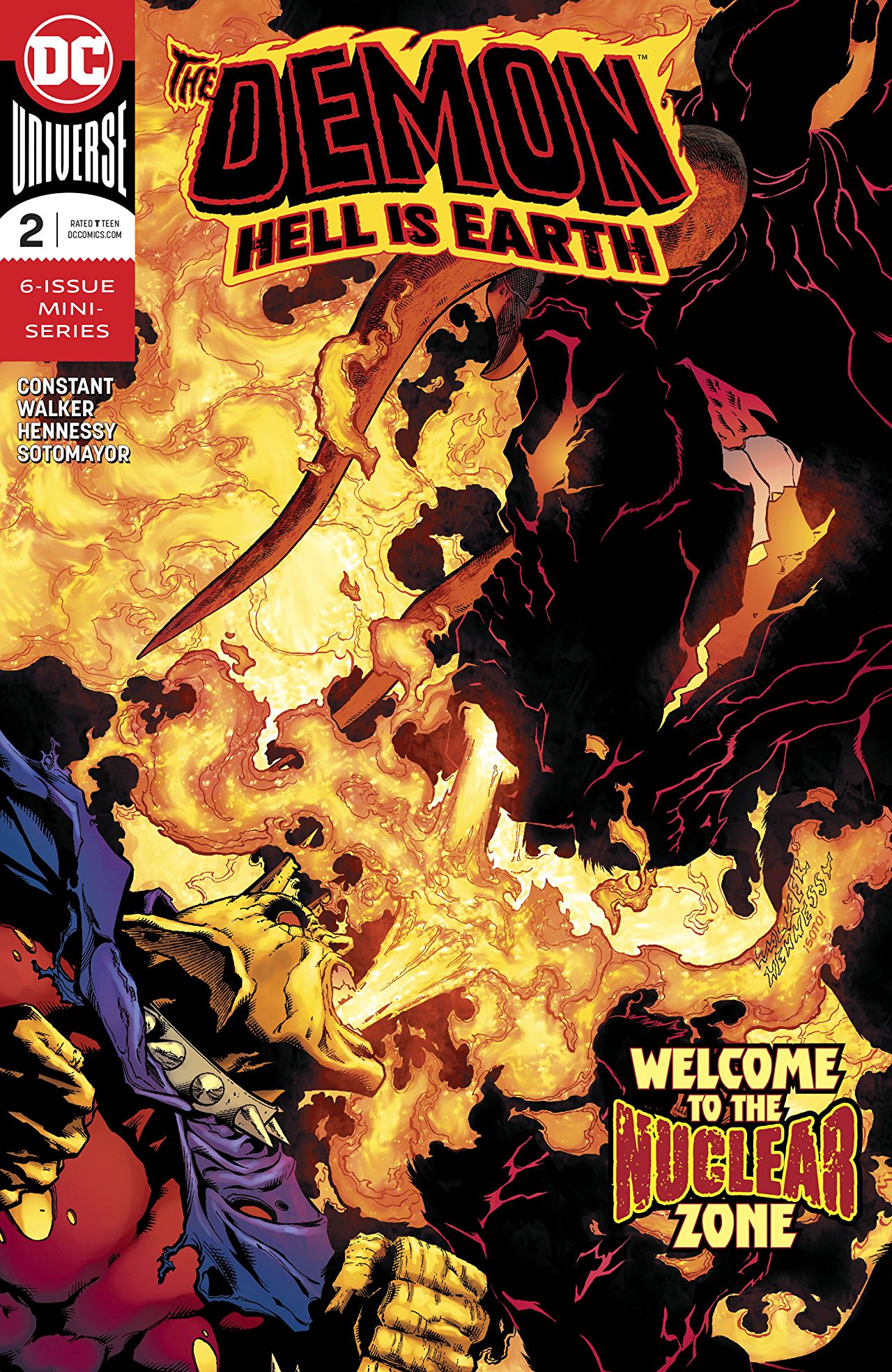The Demon: Hell Is Earth #2 cover
