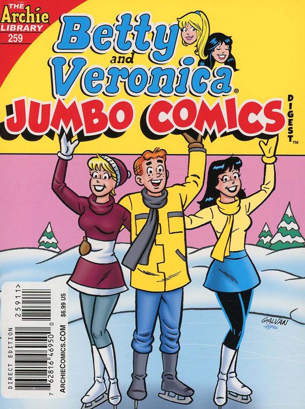 Betty & Veronica (Jumbo Comics) Double Digest #259 cover