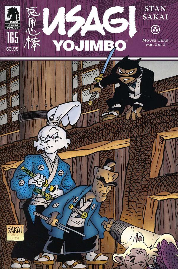 Usagi Yojimbo #165 cover