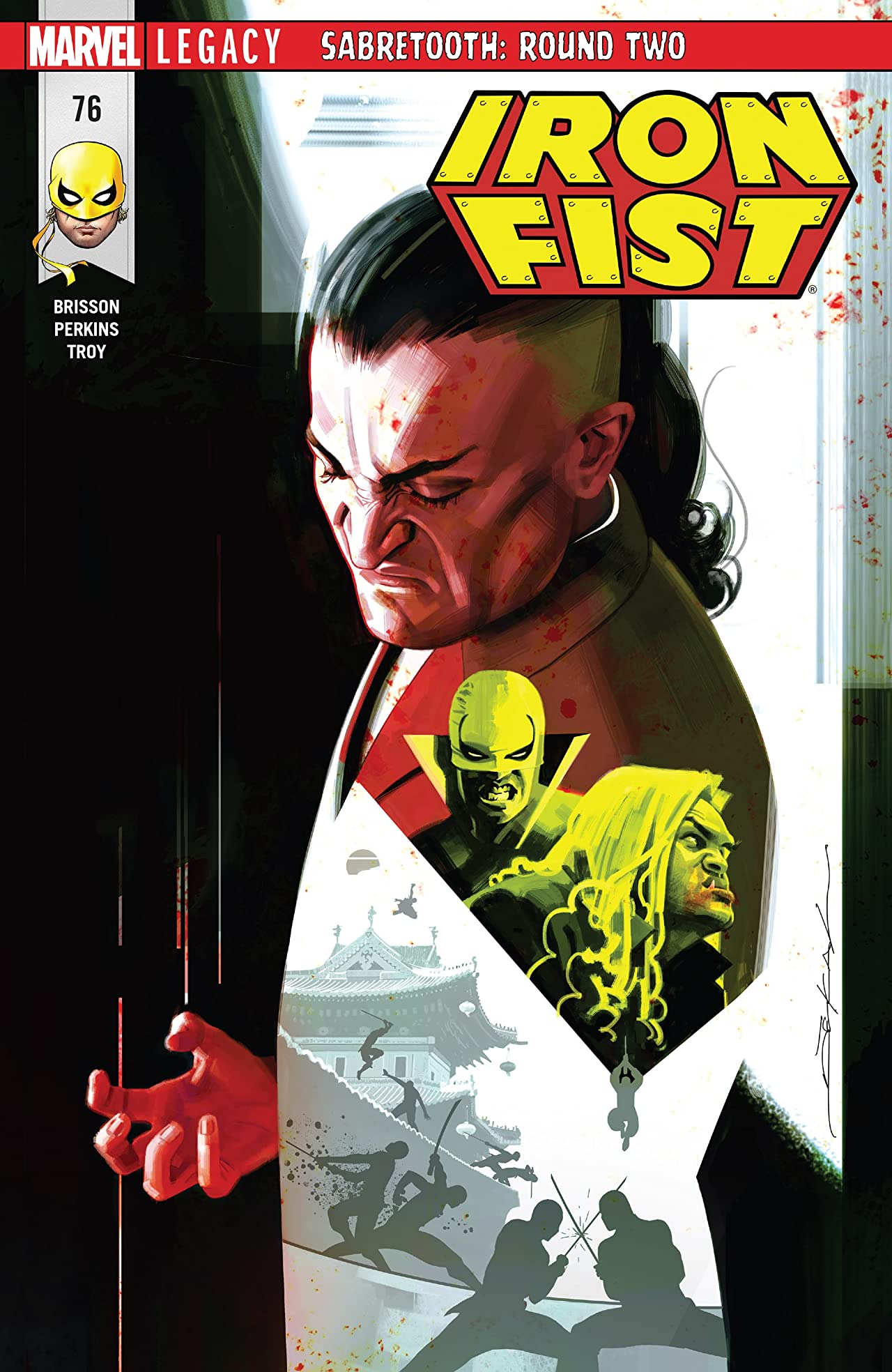 Iron Fist #76 cover
