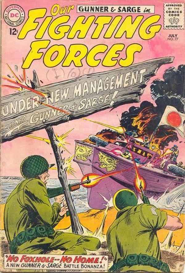 Our Fighting Forces #77 cover