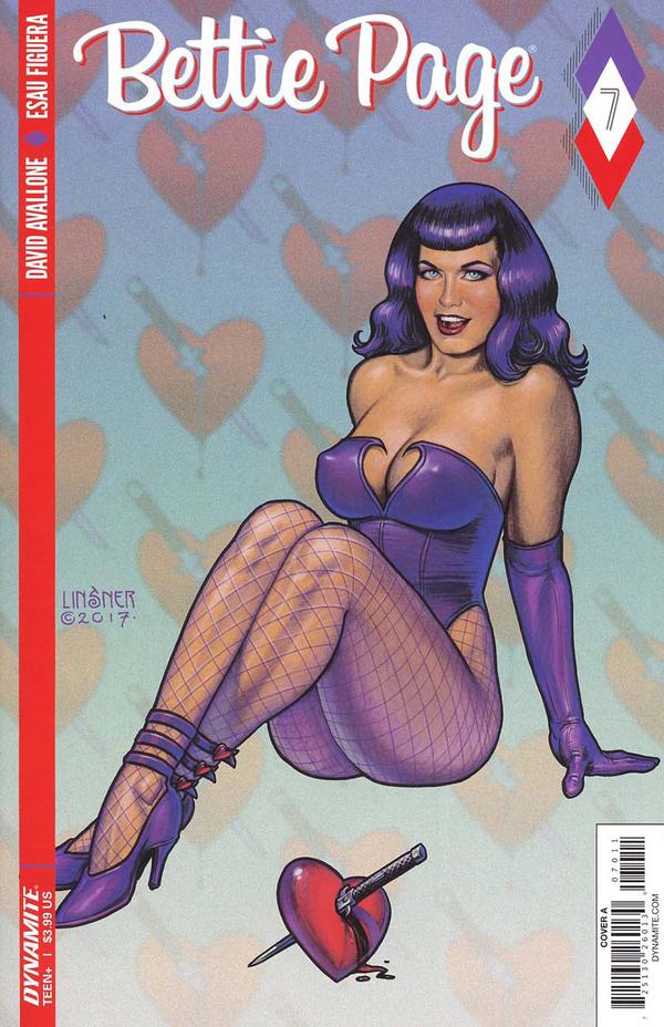 Bettie Page #7 cover