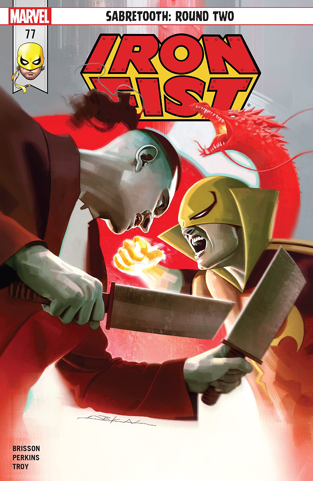 Iron Fist #77 cover
