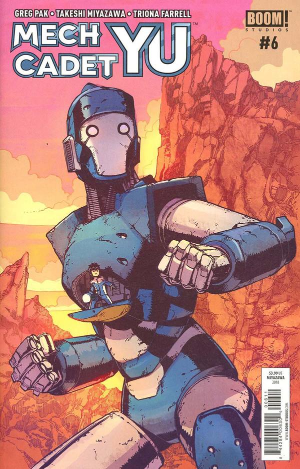 Mech Cadet Yu #6 cover