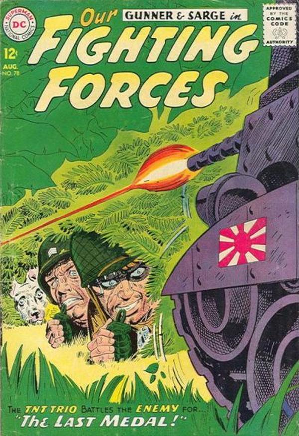 Our Fighting Forces #78 cover