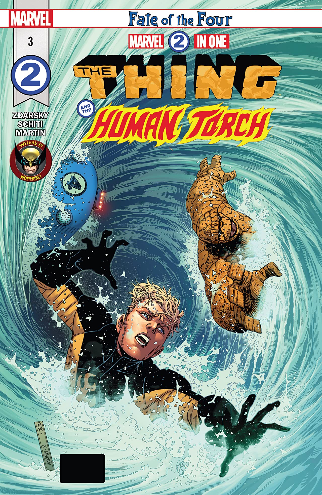 Marvel 2-in-One #3 cover