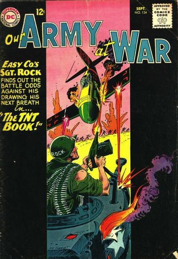 Our Army at War #134 cover
