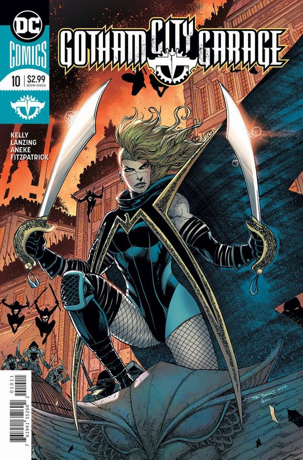 Gotham City Garage #10 cover