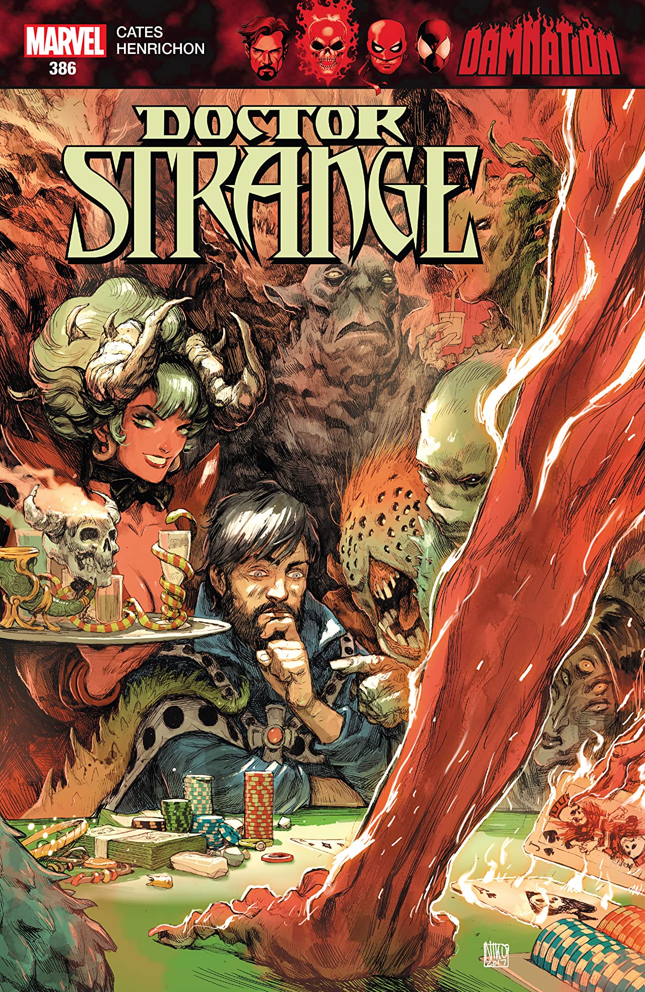 Doctor Strange #386 cover