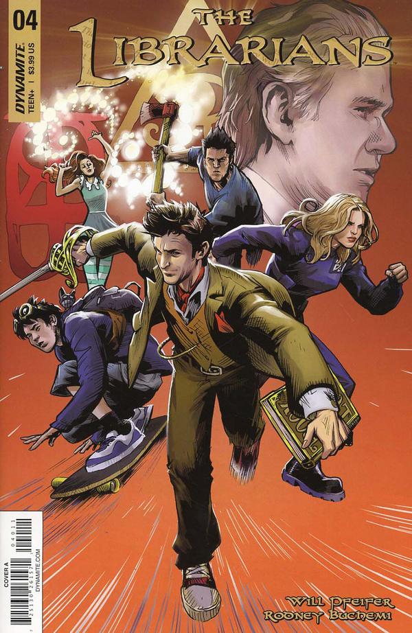The Librarians #4 cover
