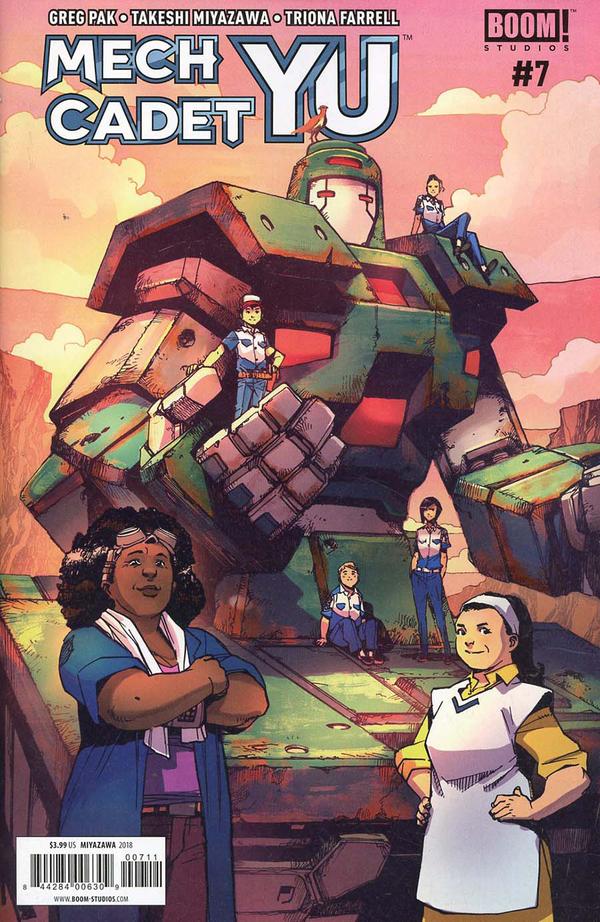 Mech Cadet Yu #7 cover