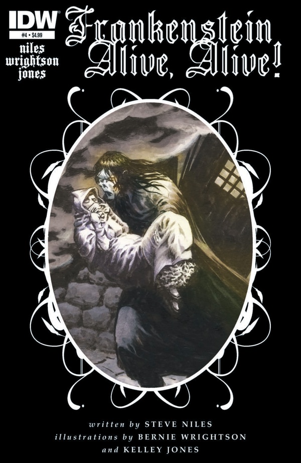 Frankenstein Alive, Alive! #4 cover