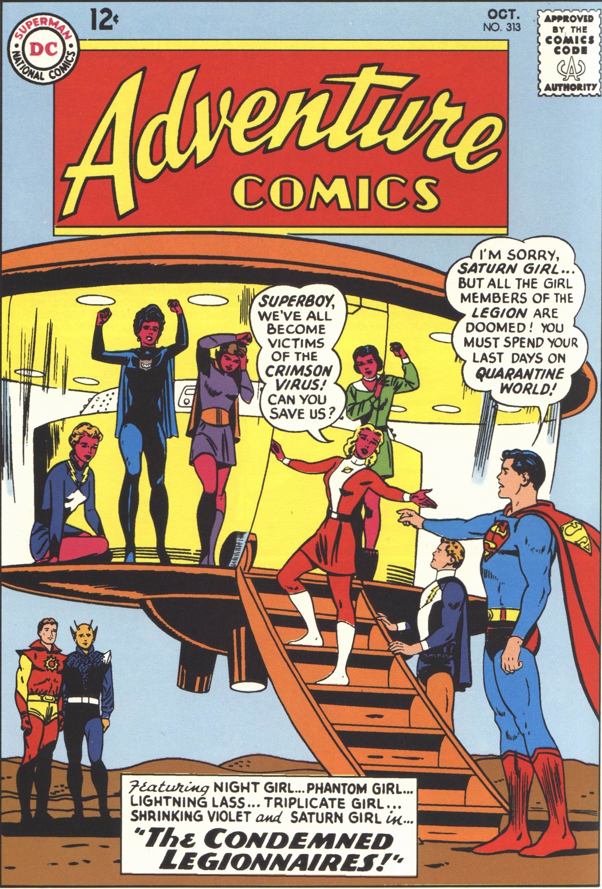 Adventure Comics #313 cover
