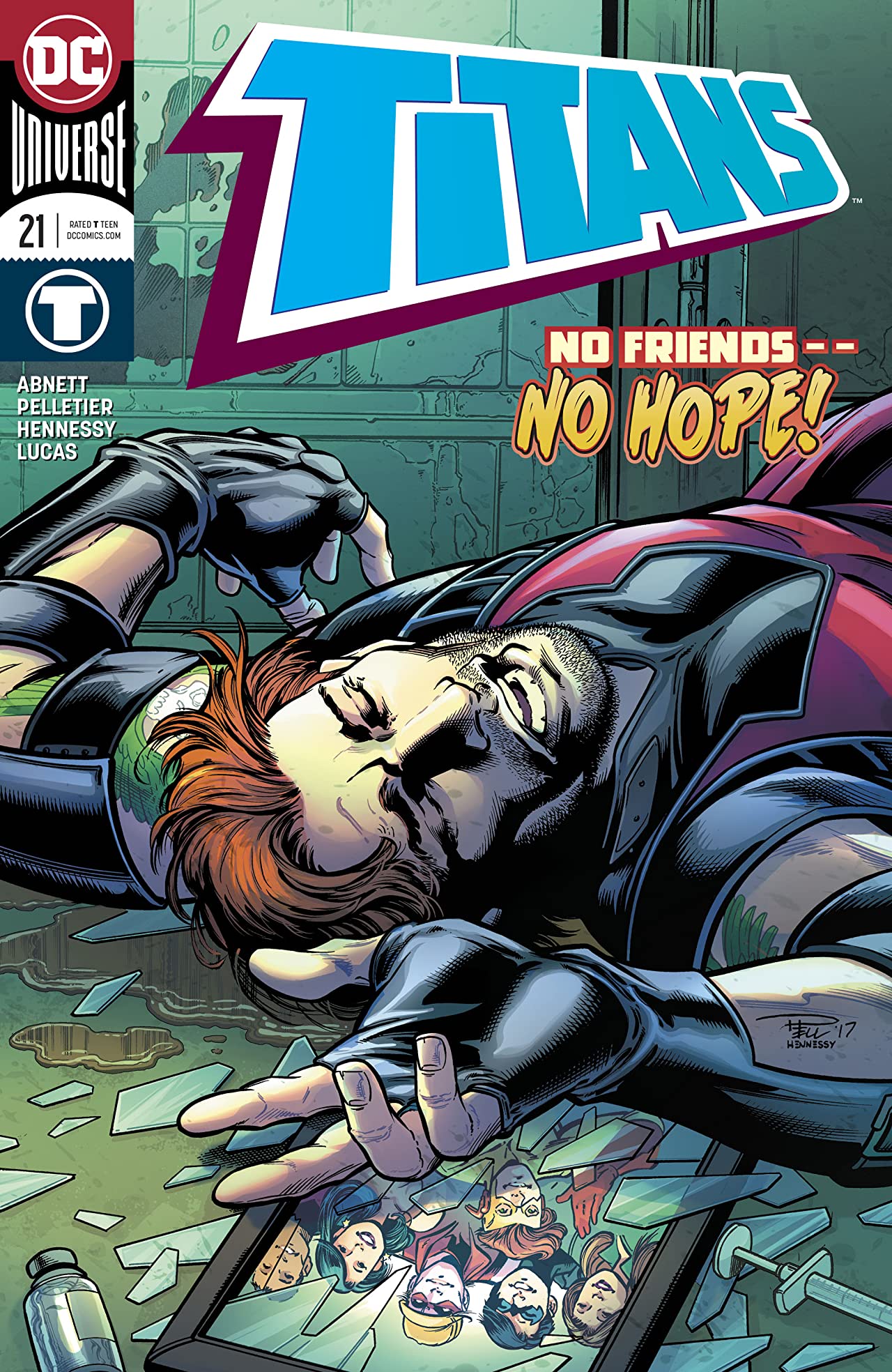 Titans #21 cover