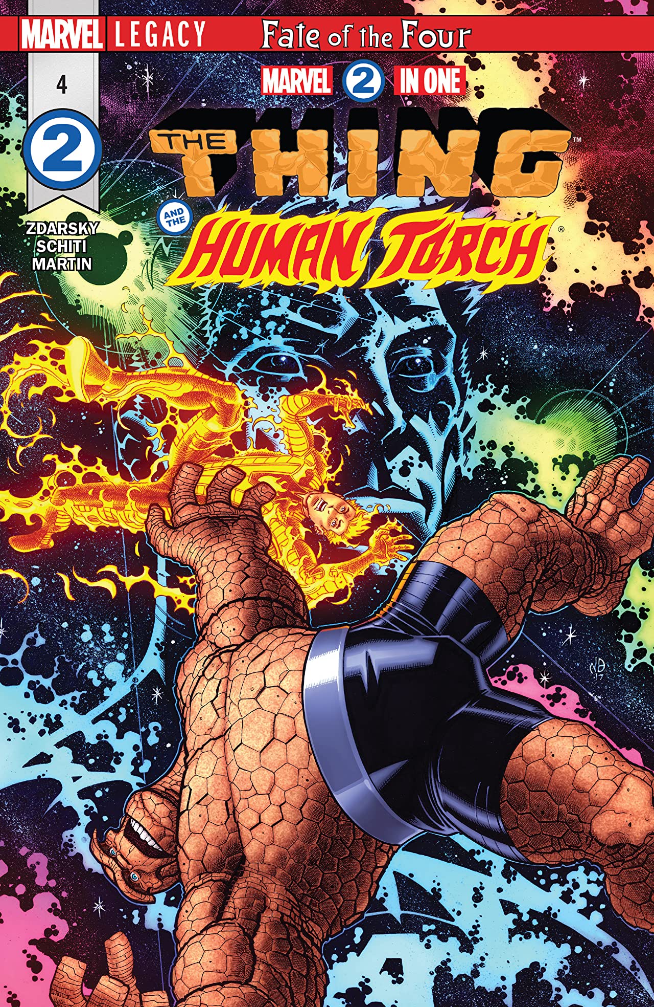 Marvel 2-in-One #4 cover