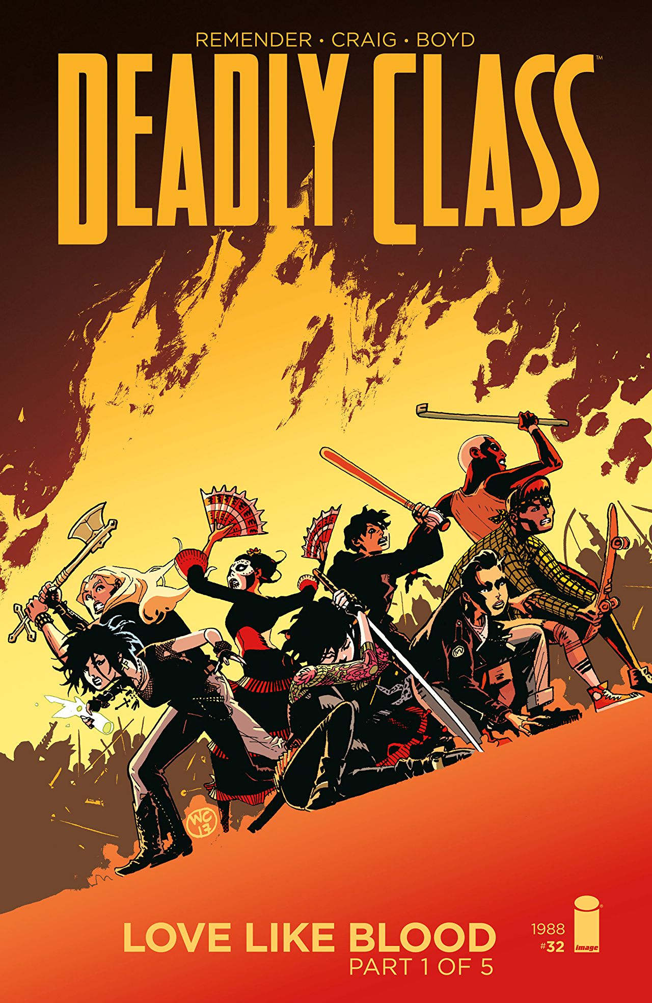 Deadly Class #32 cover