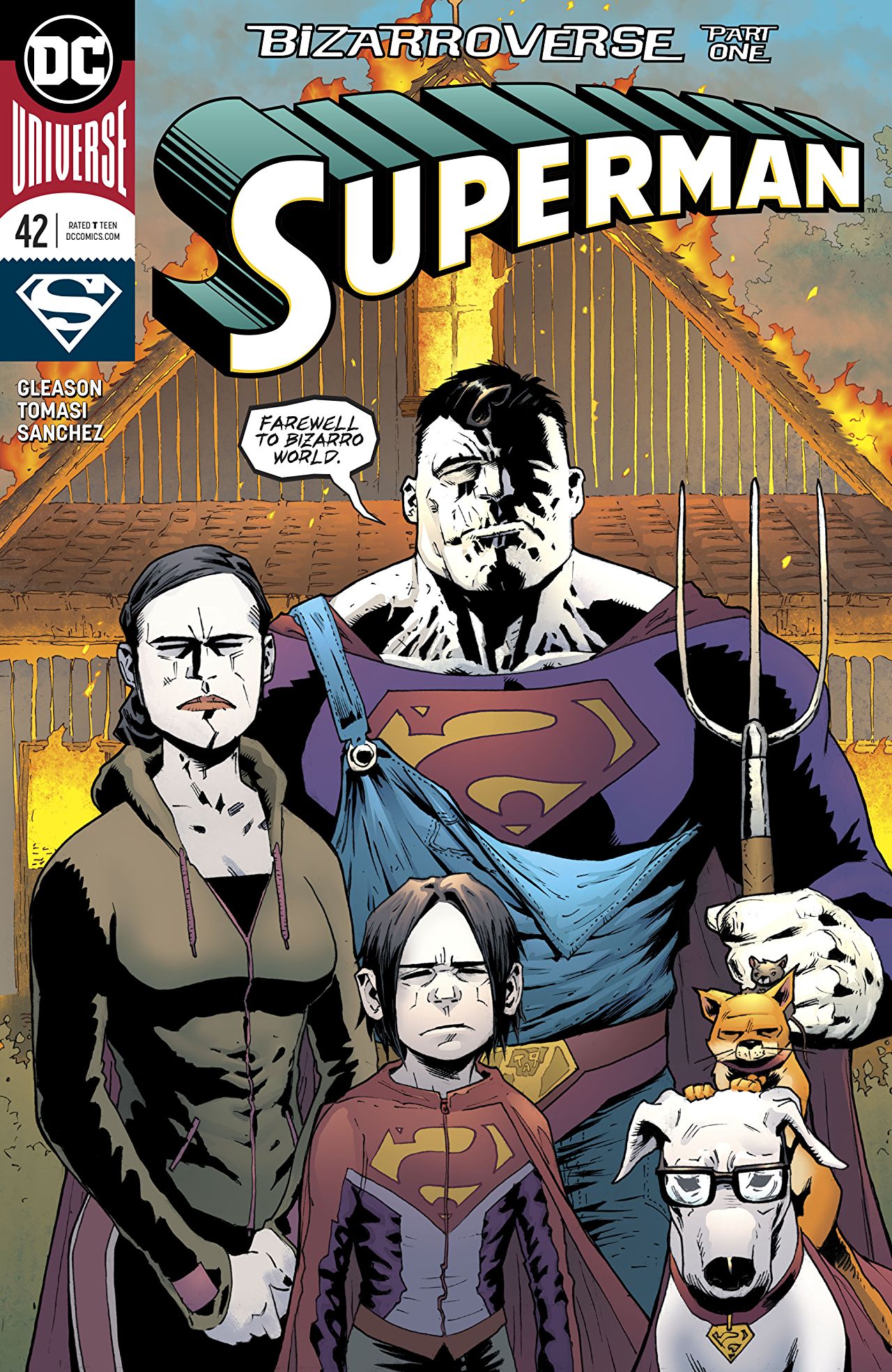 Superman #42 cover