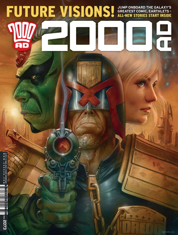 2000 AD #2073 cover