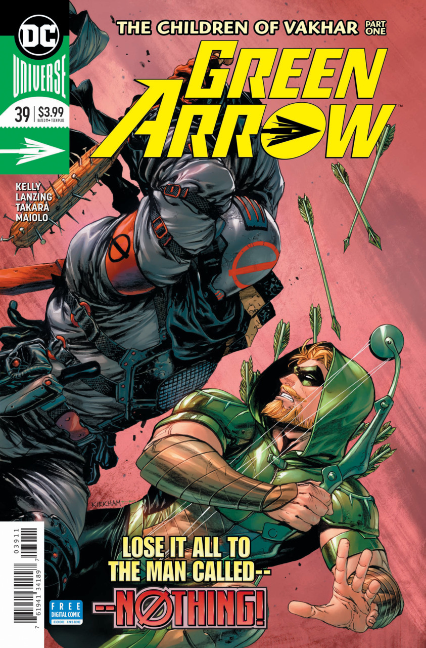 Green Arrow #39 cover