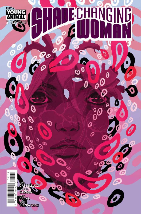 Shade, the Changing Woman #2 cover