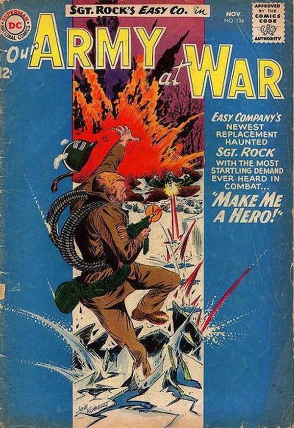 Our Army at War #136 cover