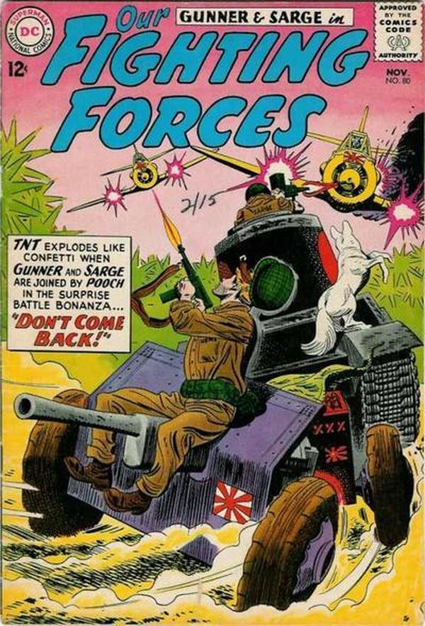 Our Fighting Forces #80 cover