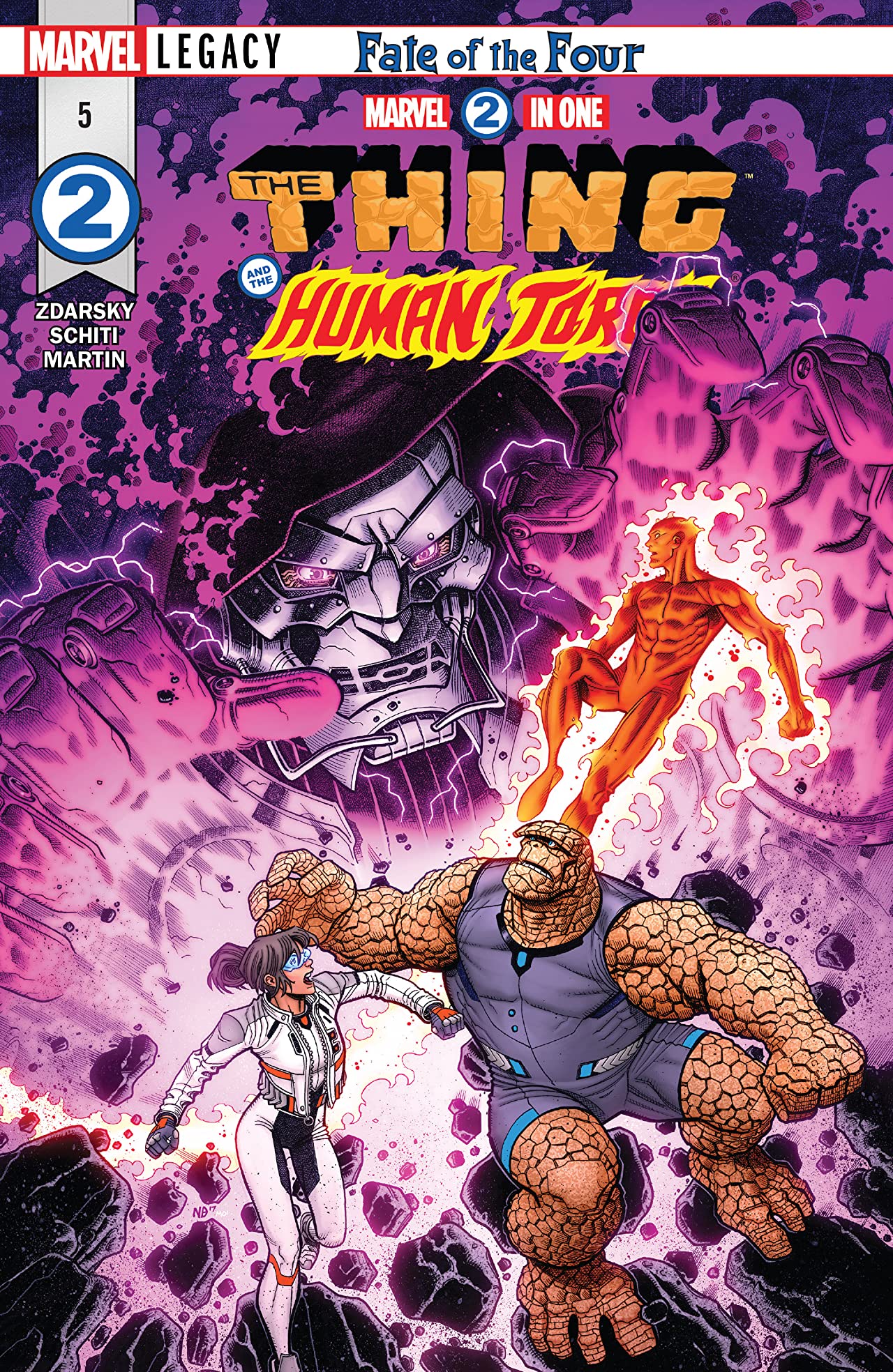 Marvel 2-in-One #5 cover