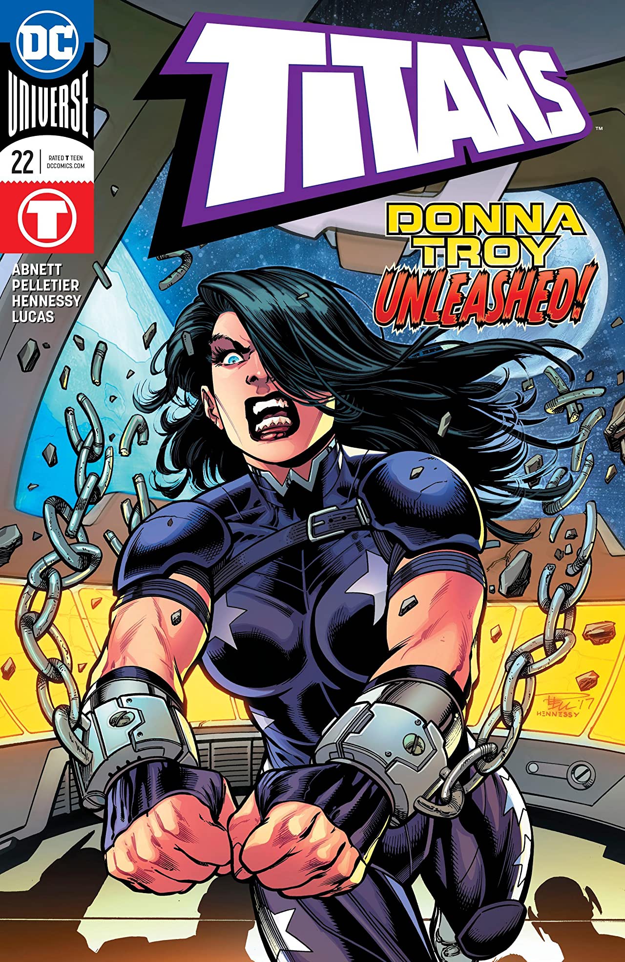 Titans #22 cover