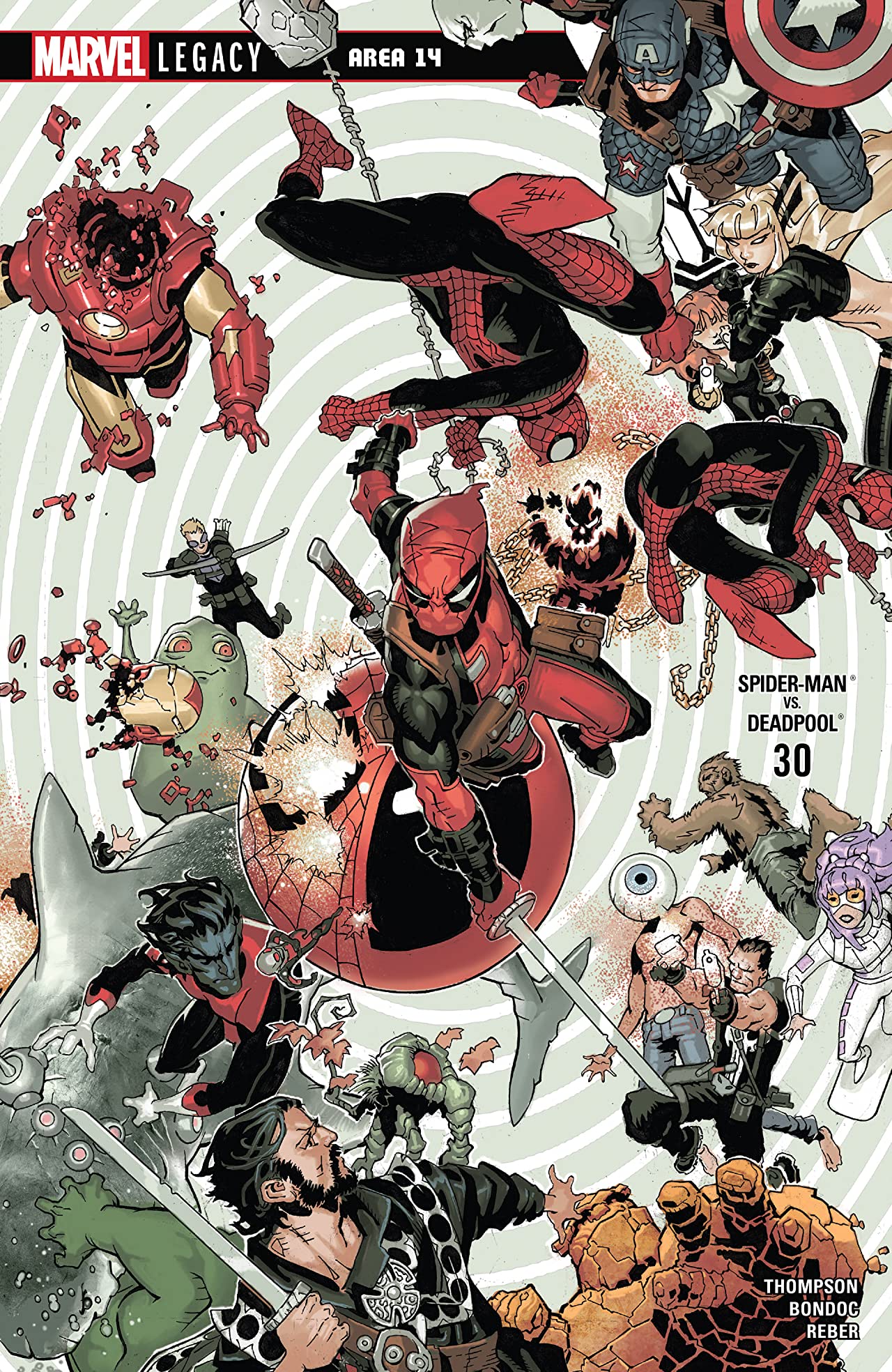 Spider-Man / Deadpool #30 cover