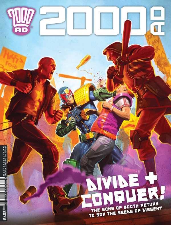 2000 AD #2076 cover