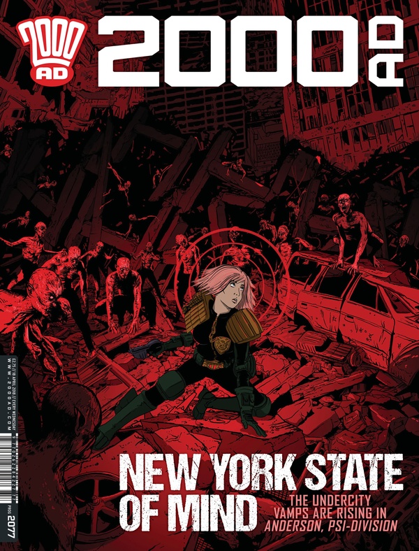 2000 AD #2077 cover