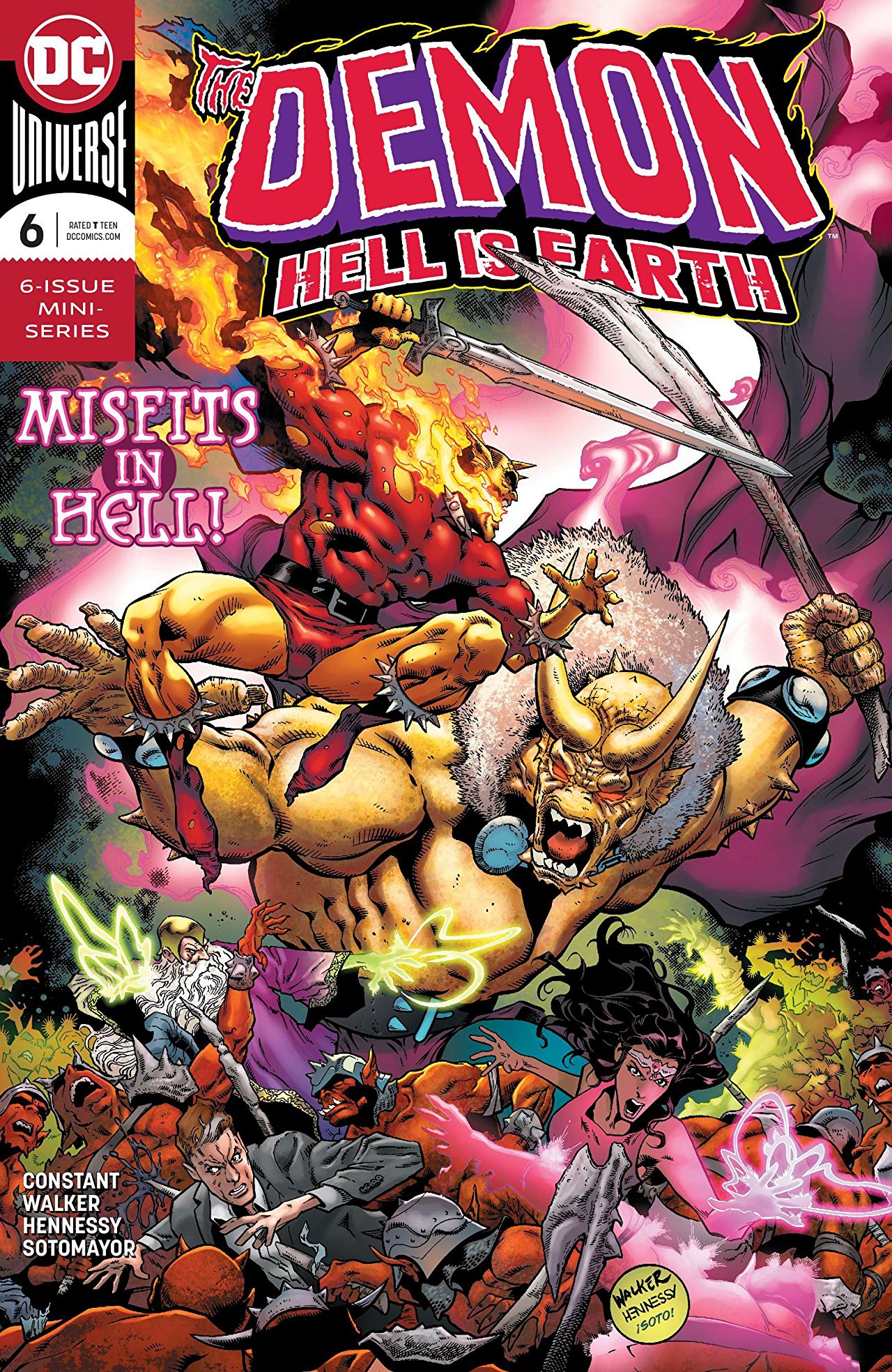 The Demon: Hell Is Earth #6 cover