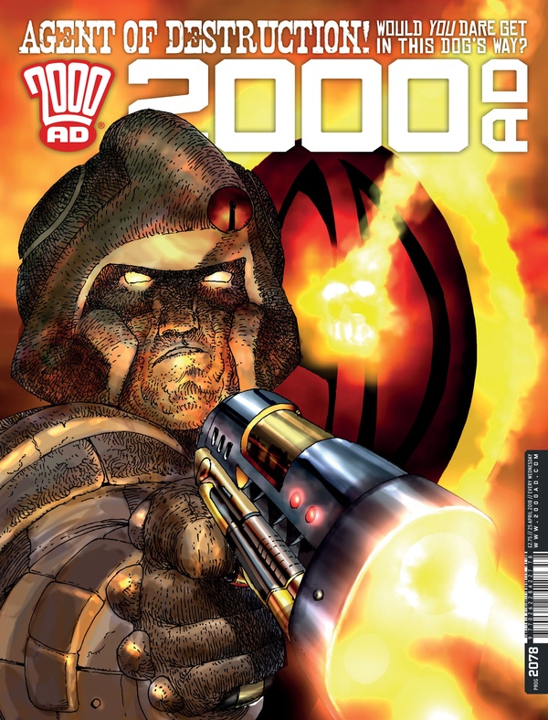 2000 AD #2078 cover